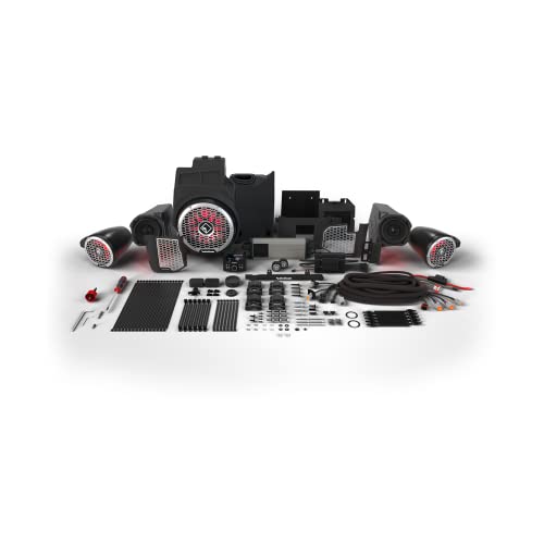 Rockford Fosgate RZR19PXP-STG5 Audio Kit: PMX-3 Receiver, 1500-Watt Amp, Front Speakers & M2 Tweeters, M2 Color Optix Lighted 10” Subwoofer & M2 6.5 Rockford Fosgate RZR19PXP-STG5 Audio Kit: PMX-3 Receiver, 1500-Watt Amp, Front Speakers & M2 Tweeters, M2 Color Optix Lighted 10” Subwoofer & M2 6.5